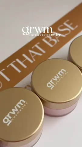 grwm loose powder in minis 😩🫶 !! “ULTRA BLUR” @GRWM Cosmetics  #grwmcosmetics #grwm #miniloosepowder #loosepowder #settingpowder 