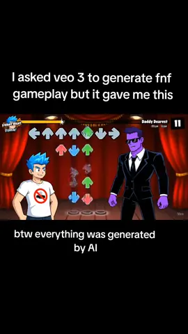Do you want me to make part 2 or ask Sora 2 to try to make a FNF gameplay?but now it is AI because the character designs are not correct but it is true that The gray arrows are well drawn, but what's wrong with the arrows is the position of the arrow buttons, some are coming out, some are going up, but it's AI, I hope Sora's is better.