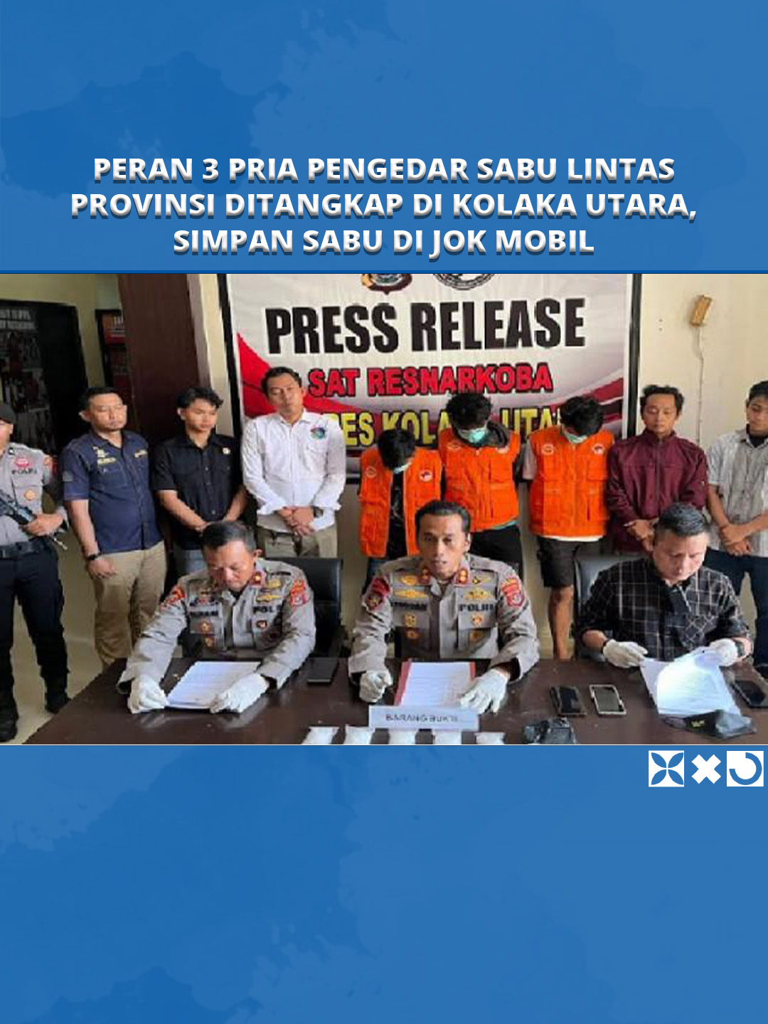 Peran 3 Pria Diduga Bawa Sabu Lintas Daerah Dibongkar Polresta Kolaka Utara, Ada Bukti di Jok Mobil Peredaran narkoba lintas Provinsi berhasil digagalkan Satuan Reserse Narkoba (Sat Resnarkoba) Polres Kolaka Utara (Kolut), Sulawesi Tenggara (Sultra). Aksi penggagalan tersebut dilakukan pada  Jumat, (3/10/2025). Penangkapan tersebut dilakukan di Desa Bahari, Kecamatan Tolala, Kabupaten Kolaka Utara sekitar pukul 13.20 WITA. #peran #pengedarsabu #narkoba #lintasprovinsi #tribunnewssultra #morowali #kolakautara #sulawesitengah #sulawesitenggara Program: Tribun Update Video Editor: Wa Ode Ria Ika Hasana Sumber: Sugi Hartono Uploader: