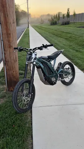 weekly ride #fyp #surron #ebike #clean #fog 