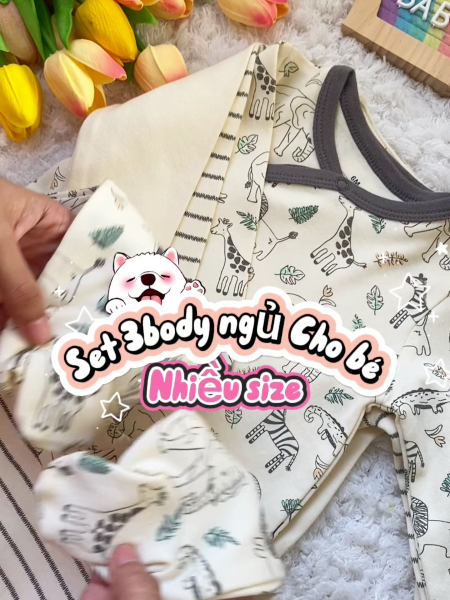 3 Chiếc Thu Đông Dài Tay Bé Trai Bé Gái Rompers quan ao tre em thoi trang tre em (11)#thoitrangtreem #domacnhachobe #quanaothudongchobe #giangsinh2025 #bodysuit #boquanaomacnhachobe