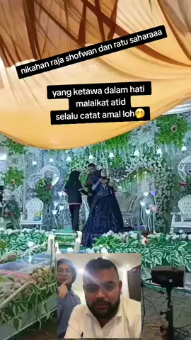 nikahan sahara dan shofwan#sahara #shofwan #nikahan #fyp #viral 