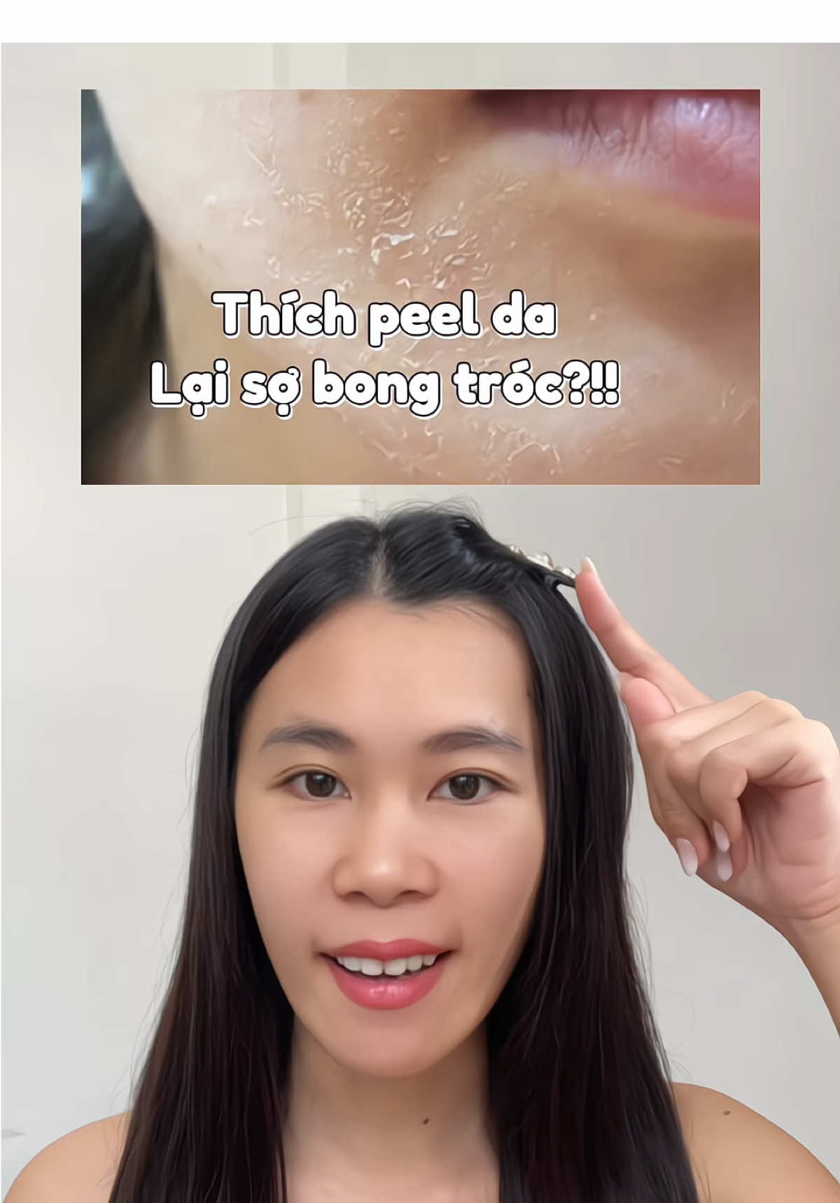 Thích peel da nhưng lại sợ bong tróc #chamda #garnierpartner #TikTokFinds #serumpeelxanh #mockyan 