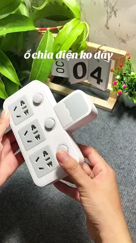 ổ chia điện ko dây Hotech #KimHang #giadungtienich #odienthongminh #ochiadien #xuhuong 