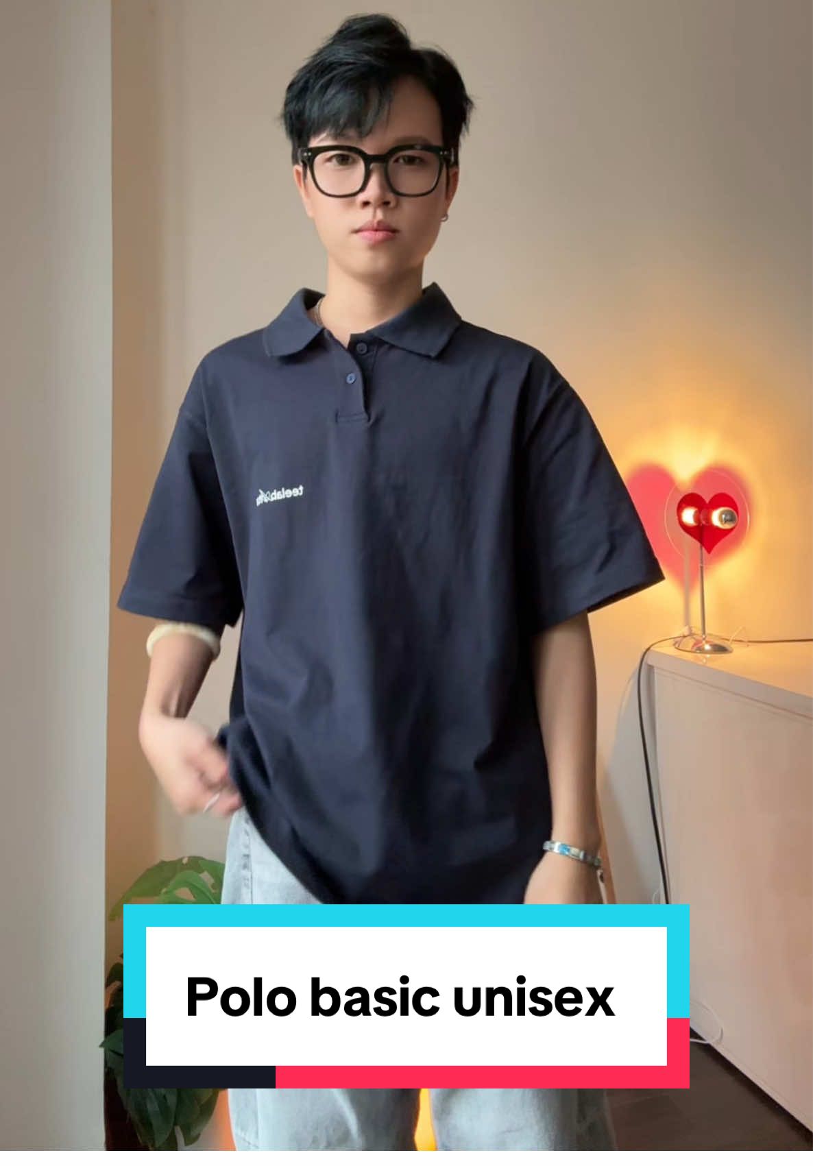 Cứ polo xanh than mà quất tới cho tôiiiii 🙌🏻 #fyp #fitcheck #haul #teelab #poloshirt 