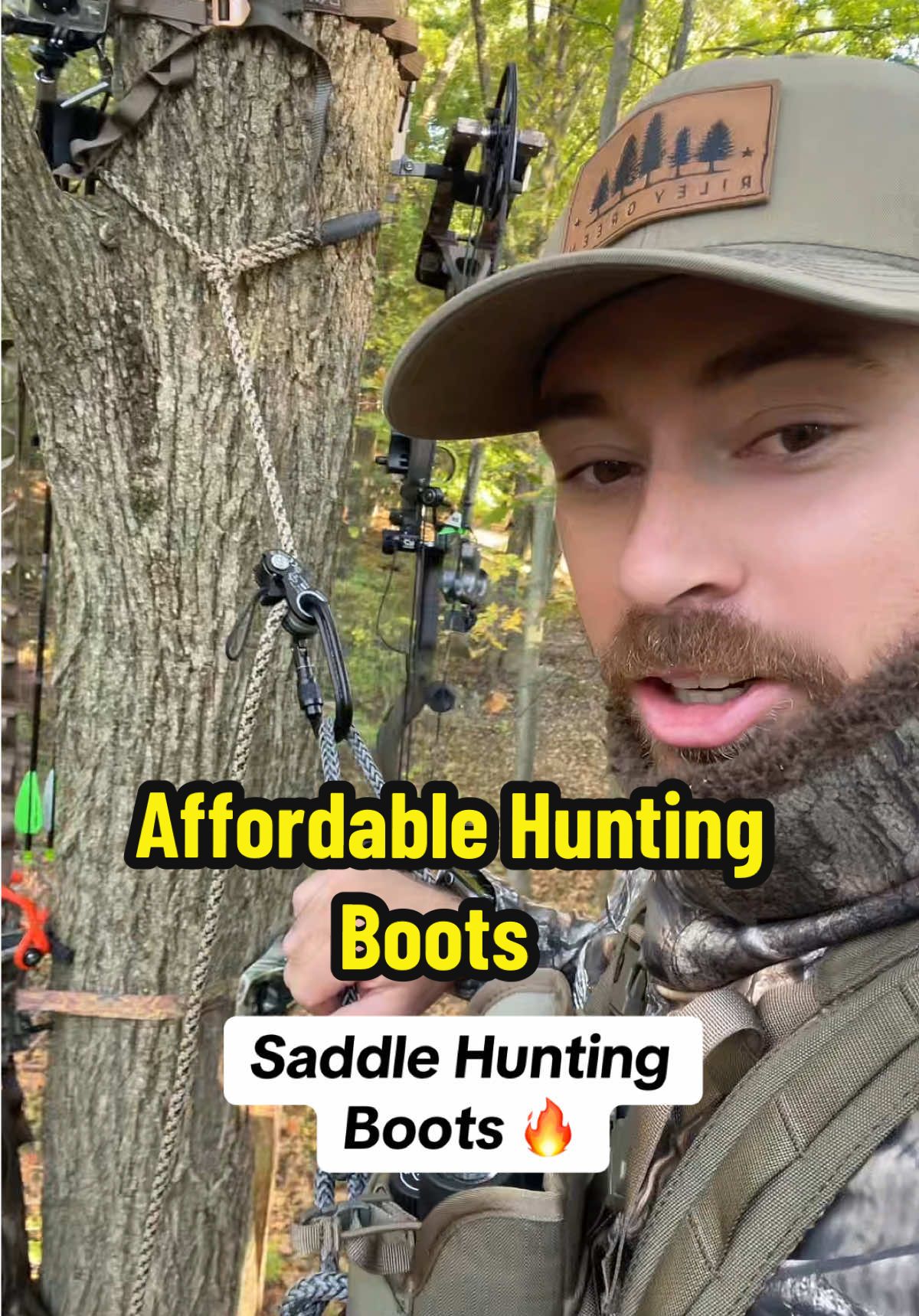 highly recommend these boots for saddle hunting 🔥
