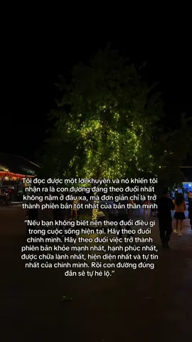 Trong hành trình của mỗi người, sẽ có lúc ta lạc lối và không biết nên đi về đâu. Nhưng cuộc đời vốn dĩ không trao cho ta một bản đồ sẵn có, mà được hình thành từ chính những viên gạch ta đặt xuống mỗi ngày. Khi bạn biết lắng nghe bản thân, chăm sóc cơ thể, chữa lành những tổn thương và nuôi dưỡng sự bình an, bạn đang âm thầm đặt từng viên gạch cho tương lai của mình. Cơ hội không đến một cách ngẫu nhiên chúng chỉ xuất hiện khi bạn đủ rạng rỡ để nhận ra và đón lấy. Bởi hạnh phúc và sức mạnh nội tâm không chỉ giúp bạn vững vàng, mà còn biến chính bạn thành chiếc la bàn dẫn đường cho chính cuộc đời bản thân mình✨  #fyp #fypシ゚ #foryou #nguoibinhthuong 