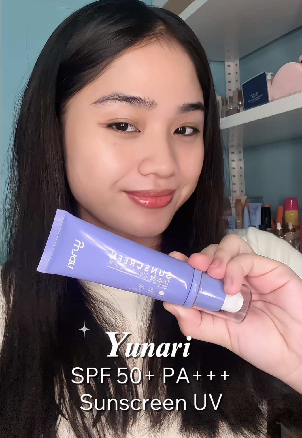 Your skin’s best shield under the sun ☀️  #Yunarimain #glowwithyunari #japaneseuvsunscreen #YunariXHsdms #harukasqueen 