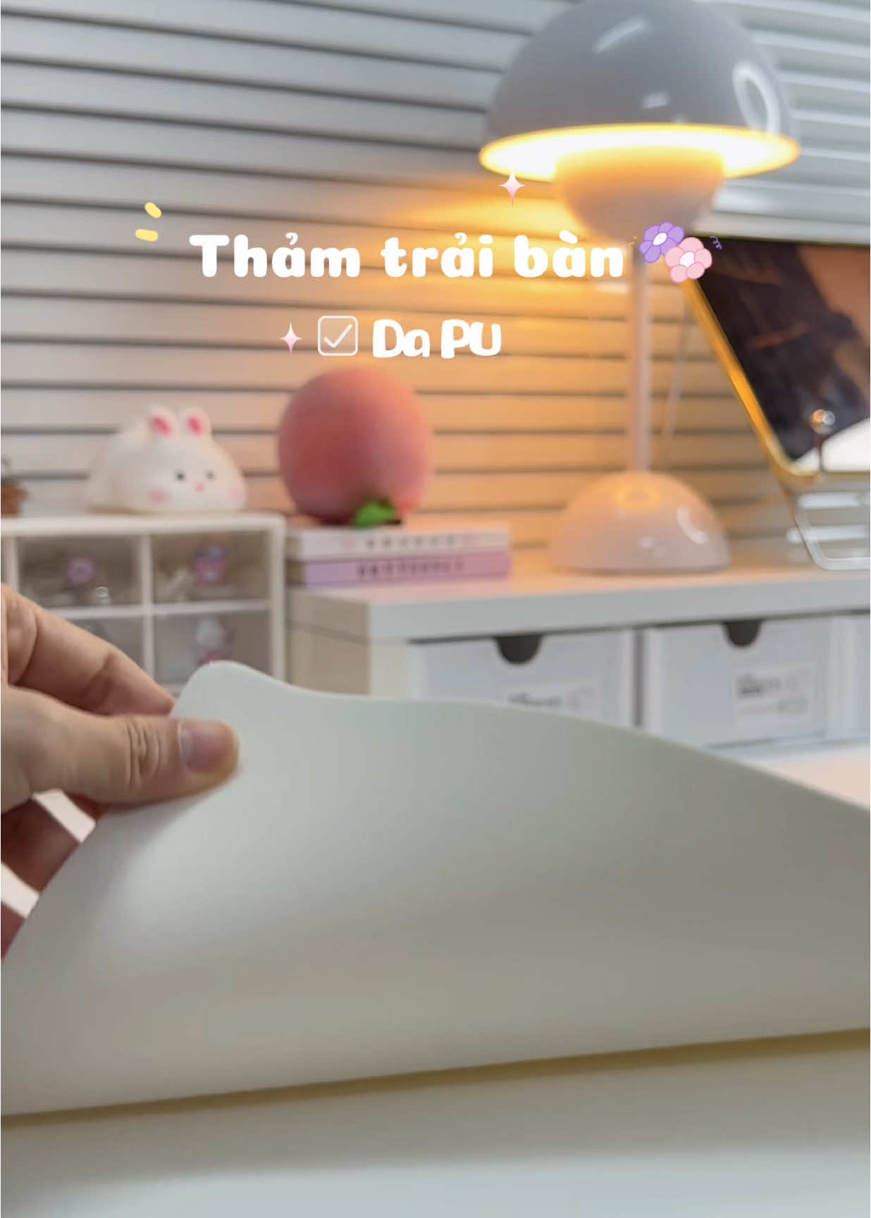 Ai mặt bàn trầy xước như tui thì tham khảo e trải bàn này nè #unboxing #xaykenhtiktok #decor #fyp #dogiadung 