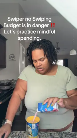 Swiper no Swiping  Budget is in danger ‼️  Let’s practice mindful spending.#creatorsearchinsights #viral #fyp #gastricbypass #budget 