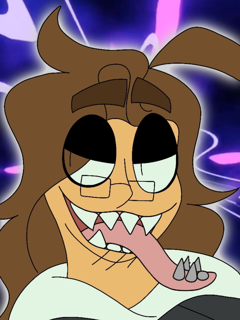 this took me a full day to make, I can't animate like I used to but I'm trying to get back into the swing of things #trend #fyp #ocart #artist #animation 