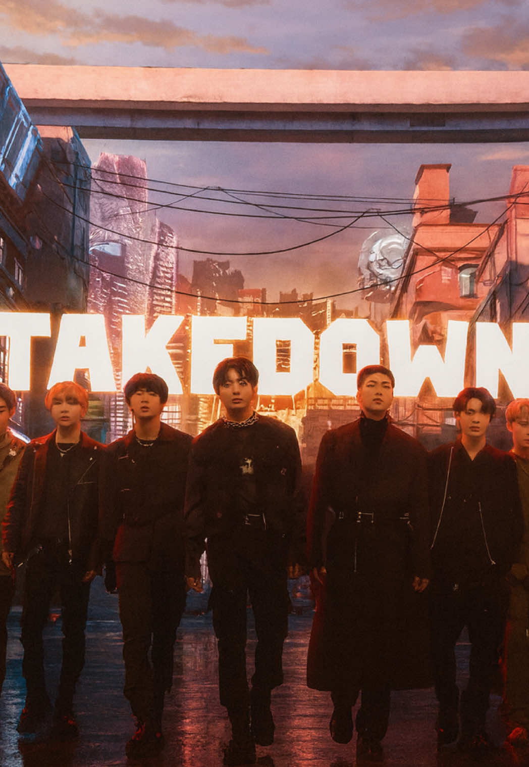 TAKEDOWN Epic Version - BTS OT7 edit #takedown #bts #ot7 #kpopedit #fyp 
