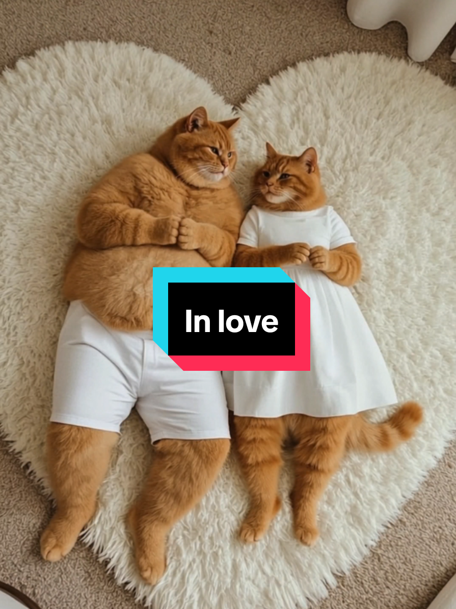 In love #catslover #catai #funvideo #catvideo #catslove 