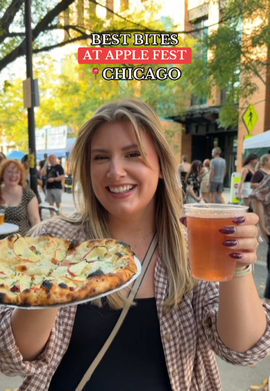 The best bites of Apple Fest 2025🍎🍏🍂 I loveee a themed food festival & this is such a good one to kick off the fall season with! What are you trying first?? The festival takes place today & tomorrow (10/4-5) from 9am-6pm😋 CHECK IT OUT & FOLLOW ME FOR MORE CHICAGO EATS🫶 #chicagofood #applefest #fallfestival #chicagothingstodo #chicagoeats 