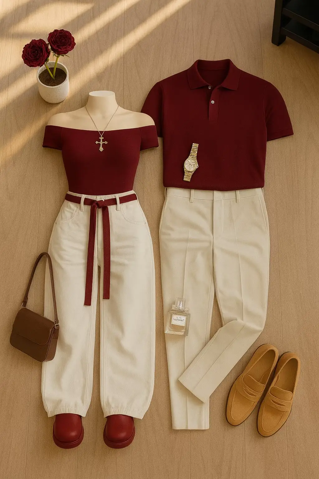 outfit se lucu dan se gemes gini ga ada yg minta spill apa guysss #outfitideas #rekomendasioutfit #coupleideas #spilloutfit #fyp 