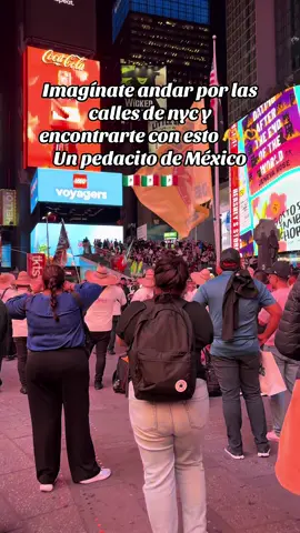 México no te acabes 🫶🫶🫶#nyc #timesquare 
