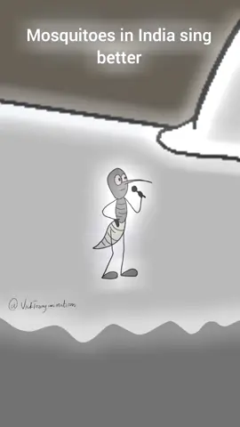 Indian mosquitoes do sing better #4kmemes #funnyanimation #cartoon #animation #viralmemes 