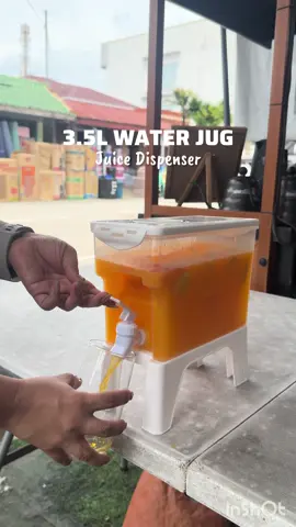 3.5L water jug, water dispenser with stand and faucet. #waterjug #waterdispenser #juicedispenser #refwatercontainer