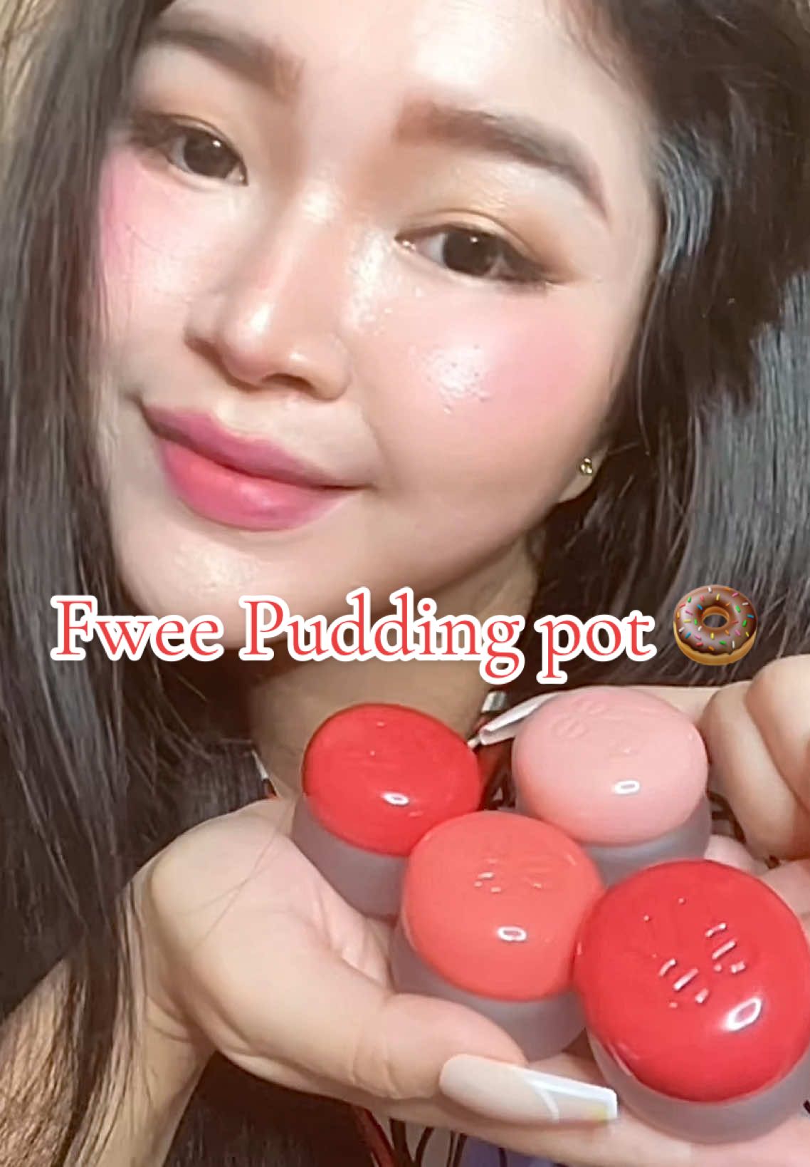 “Fwee is the kind of makeup that feels as cute as it looks—light, playful, and effortlessly chic ✨🍮.” @fwee  #fwee1MChallenge #fwee1Maffiliate #fweepuddingpot #makeup 
