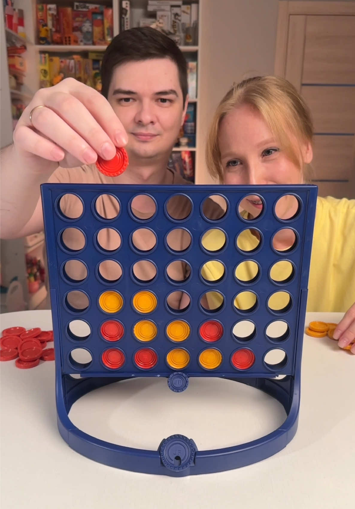 Собери 4 в ряд #настольныеигры #челлендж  #boardgame #challenge  #game  