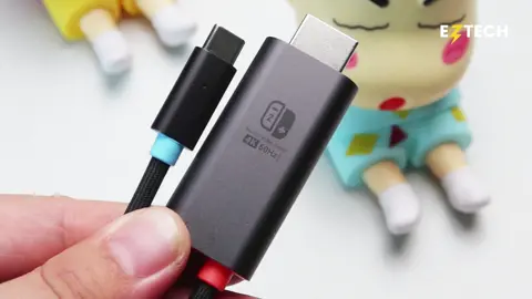 Dock & Kabel 2in1 untuk Switch2, Praktis dan Mendukung 4K60Hz #Switch2 #Dock2in1 #GamingAksesoris #4K60Hz #EZTECH 