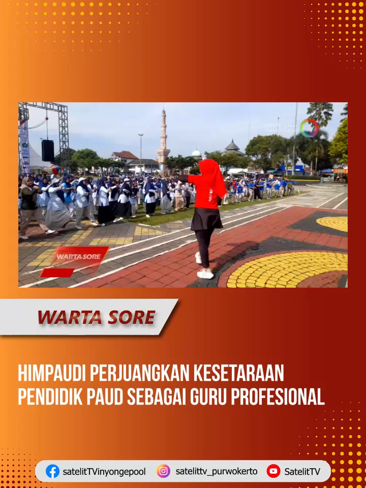 HIMPAUDI PERJUANGKAN KESETARAAN PENDIDIK PAUD SEBAGAI GURU PROFESIONAL #berita #beritatiktok #jateng #jawatengah #beritahariini #beritaviral #2025 #satelittvpurwokerto #satelittv #news #viral #fyp #fypindonesia #viralindonesia #banjarnegara