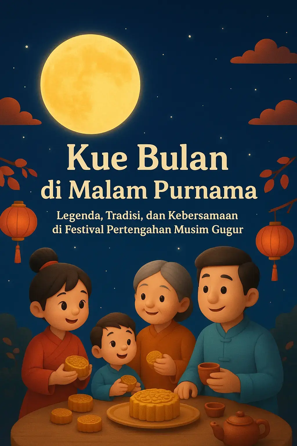 #ilmupengetahuan #kuebulan #festivalpertengahanmusimgugur #pengetahuan #bulanpurnama 