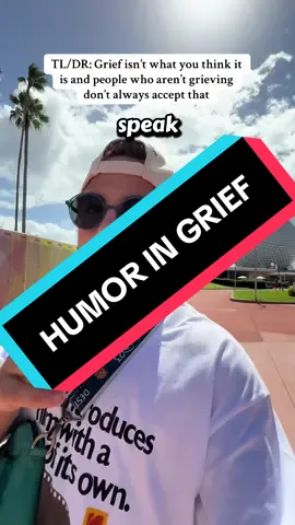 Humor in grief is still grief & this a little bit about what I’ve learned from being okay with that #grieftok #griefhumor #lossofaparent #cancersucks #foryou 