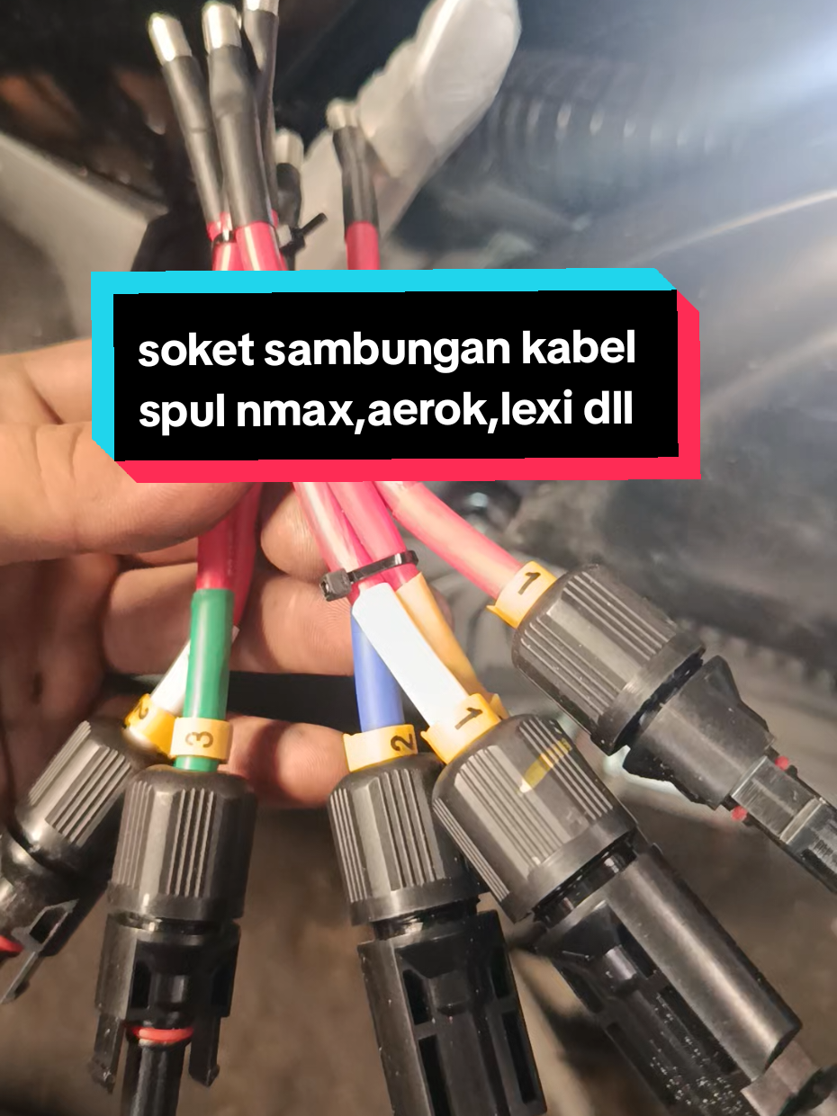 soket spul /ACG yg mudah kebakar buat NMAX aerok lexsi di jamin aman kalo pakek ini#nmax #aerox #lexi #acg #fypppp 