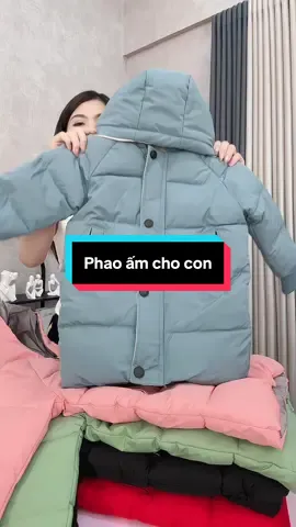 Phao siêu nhẹ dáng dài cho bé. Bé trai bé gái mặc đều cưng các mẹ ơi #tranghaycuoi #phaodangdaichobe #phaosieunhechobe #aoamchocon 