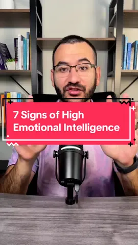 7 Signs of High Emotional Intelligence #emotionalintelligence #emotionalintelligenceiskey #emotionallymature #emotionalregulation #emotionallyintelligent 