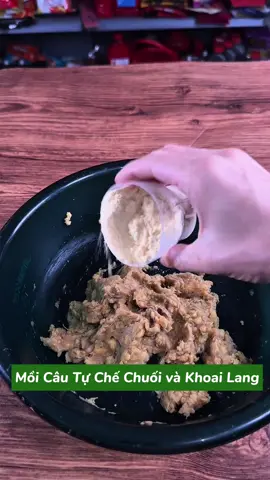 Mồi Câu tự chế Từ khoai Lang và Chuối #caucatunhien #caucagiaitri #fishing #xuhuongtiktok #tiktok     