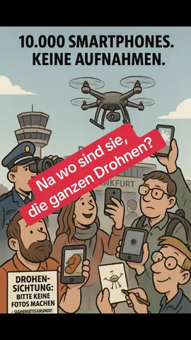 Na wo sind die ganzen #Drohnen die ja fast minütlich gesichtet werden? #münchen #frankfurt #flughafen 