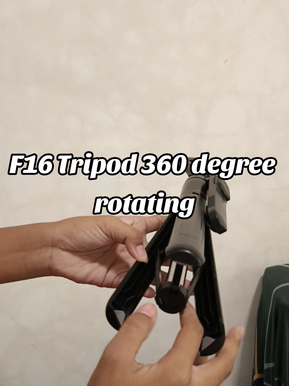 F16 Tripod 360 degree rotating #selfietripod #f16 #tripodselfiestick #360degreerotatingtripod #tripodbluetooth 