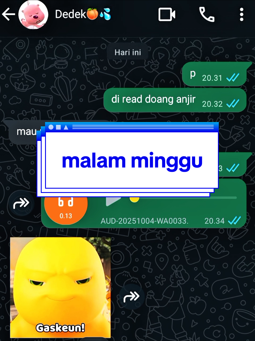 lama ga up vt tiktok😆 #soundviral #chat #fyp #saluranwa_lery #creatorsearchinsights 