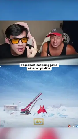 Togi’s best ice fishing game wins compilation #kickstreaming 