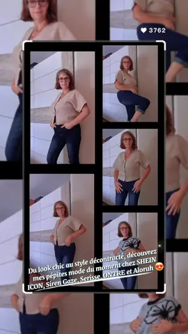 💫 Restez à l’affût des tendances avec SHEIN ! 💫 Du look chic au style décontracté, découvrez mes pépites mode du moment chez SHEIN ICON, Siren Gaze, Serisse, ONTRE et Aloruh 😍 🛒 Utilisez store9FRcelinerbt40002 pour bénéficier de réductions exclusives !   🛍️ Ma sélection : 👚 Nom du magasin : Aloruh Cardigan boutonné slim à col en V profond à manches courtes 🆔 108975329 🔗 https://shein.top/rcys1xs 👖 Nom du magasin : SHEIN ICON Jeans skinny casual polyvalent en jean 7/8 longueur avec poches pour femmes 🆔 111887126 🔗 https://shein.top/6gsbufm 🖤 Nom du magasin : Serisse Jupe mi-longue plissée noire simple et décontractée de couleur unie pour femmes 🆔 47340627 🔗 https://shein.top/fqgtbcu 🩶 Nom du magasin : Siren Gaze Pull casual tricoté femme de couleur contrastée, minimaliste 🆔 111358350 🔗 https://shein.top/psqi91k 🤍 Nom du magasin : Siren Gaze Top ample à manches courtes et col en V pour femmes, nouveau style d'été 🆔 80884399 🔗 https://shein.top/rcyrxfy 👡 Nom du magasin : ONTRE Sandales compensées casual polyvalentes avec semelle épaisse pour femmes 🆔 63021938 🔗 https://shein.top/psqibct 💬 Et toi, tu craques pour quelle pièce de cette sélection ? 😍 Et suivez ces boutiques pour ne rien manquer des nouvelles tendances 💋 #SHEINtrends #publicité #SHEINforAll #collaborationcommerciale @SHEIN France @SHEIN 