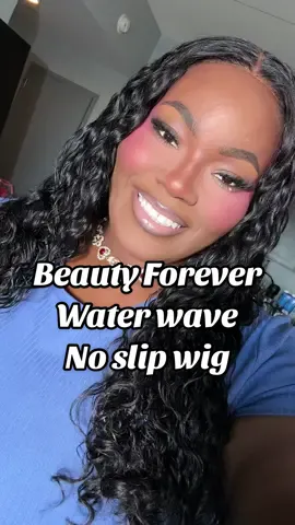 Yall I did a thing and it was kinda cute  @Beautyforeverhair 7X5 Water Wave No Slip Glueless Wig 24 inches. CODE: 