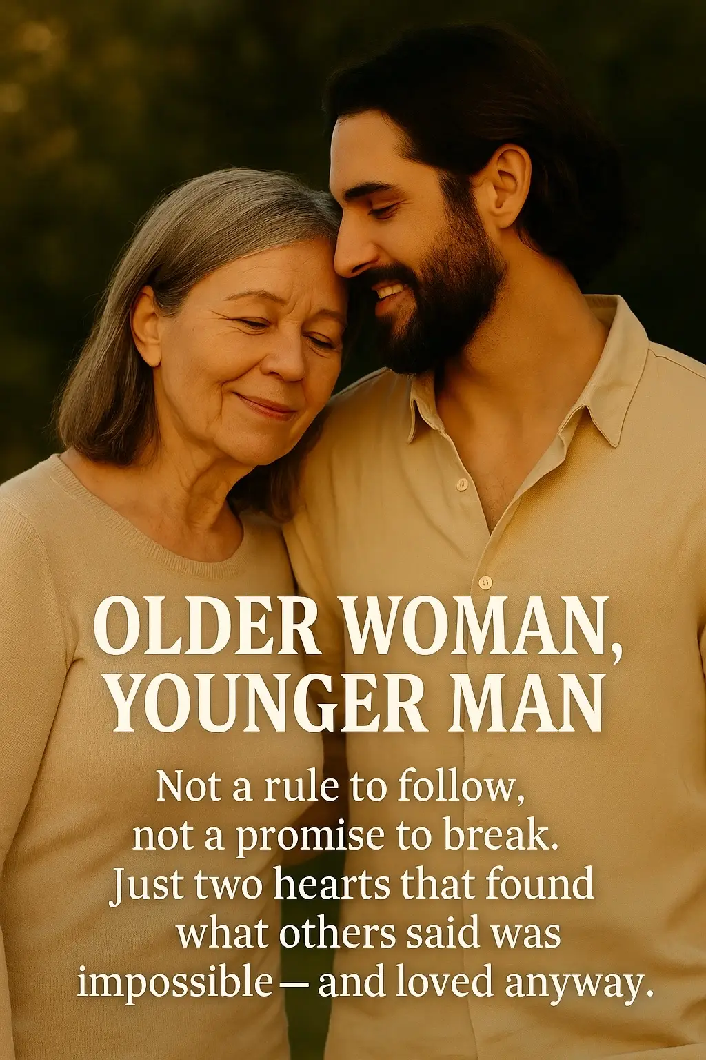 When love arrives late in life, it shines even brighter. 🌹 An older woman, a younger man — not taboo, not strange, but real, powerful, and true. 💕 Share your thoughts below — our community is growing, and your story matters. #LoveBeyondAge #TimelessLove #AgeGapRomance #LoveWithoutRules