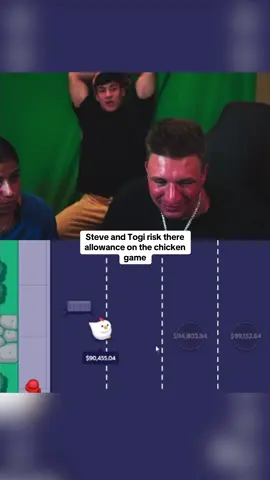 Steve and Togi risk there allowance on the chicken game #kickstreaming #togi 