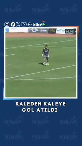 12 Bingölspor'un Kırıkkale FK'yi konuk ettiği Nesine 3. Lig karşılaşmasında ev sahibi ekibin kalecisi Muhammet Can Tuncer, 6. dakikada kaleden kaleye attığı topta golü buldu. #keşfetteyizzz #bingöl 