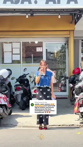 Membalas @lala bercanda ya guys semua orang pintar kok 😍🥰 terimakasih untuk kedatangannya kaka-kaka semuanya.. 🙏🏻🫶🏻💗 #fvs #fashionviral #fashionviralsolo #pakaifvsbiarfyp #fashionmurah 