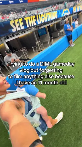 Mom life #diml #gamedayvlog #gochargers #boltup #nflwife 