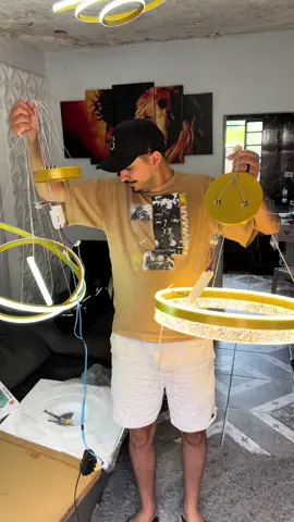 Me ajudem a escolher  #lustre #tiktokshop #luminaria #viral #produtos 