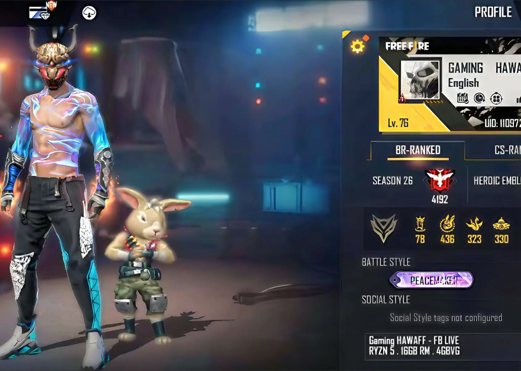 Some friendships once held the highest place in my heart, and they can never belong to the past. I’ll give time its space and keep waiting patiently.. GEMING HAWA,  SLR SHAN ,  ADKK , FACKER ,#indonesia #malaysia #free_fire 