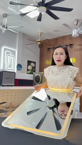 Em lên giá tốt cho gương led 3 màu việt nhật cao cấp.  #oanhoioanh  #noithatnhadep  #guongnhatam #guongled3mau 