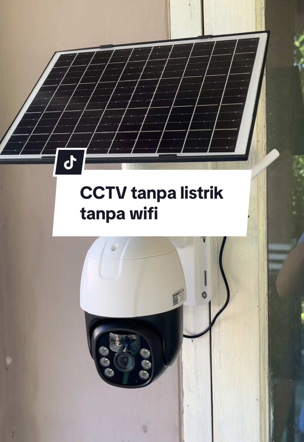 CCTV dengan panel surya dan dilengkapi SIM card jadi gak perlu lagi tenaga listrik PLN dan internet dari wifi, CCTV-nya sudah mandiri. Cocok buat dipasang di luar rumah yang jauh dari sumber listrik seperti di kebun, sawah, ladang dll. Harga terjangkau fitur lengkap bebas perawatan, sekali pasang langsung siap memantau setiap saat. #cctvonline #cctvpanelsurya #cctvtanpalistrik #cctvtanpawifi #franwell 