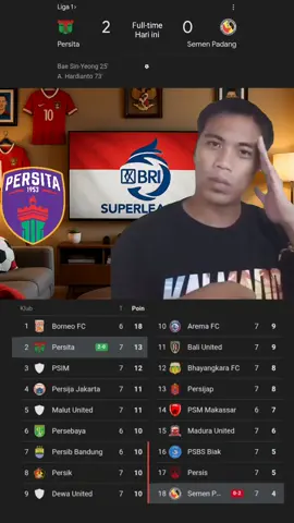 🔥 Persita Tangerang Naik ke Peringkat 2! 🔥 Hantam Semen Padang 2-0 di Kandang! ⚽💪 #brisuperleague #persita #persitatangerang #semenpadangfc #fyp 