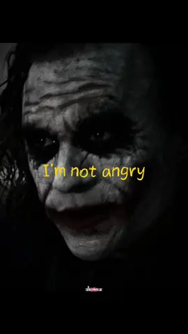 i am not angry... #joker #jokerquotes #lifelessons #quotesthathithard #realtalk 