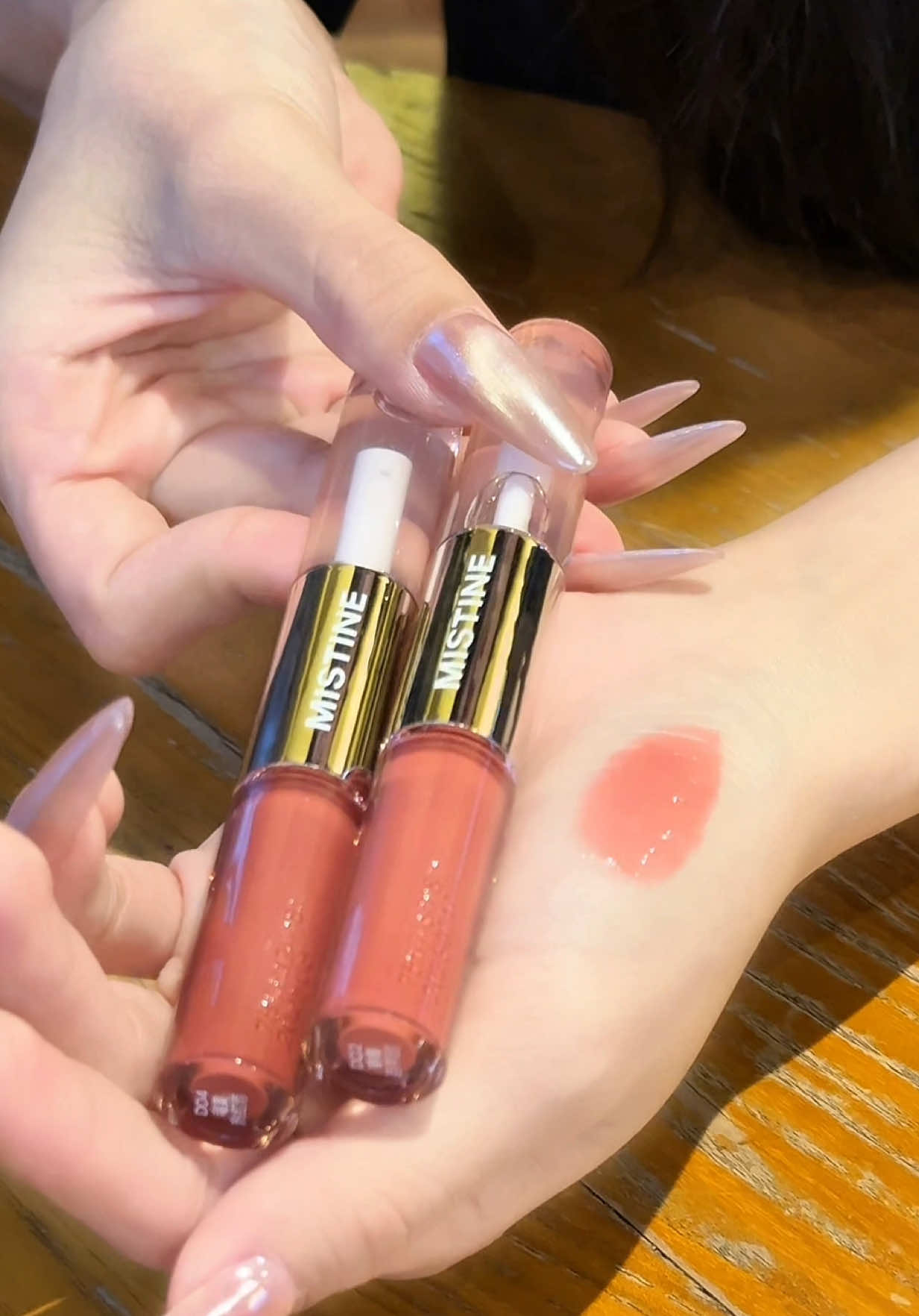 Son kem bóng 2 đầu Mistine #sonkembong #sonmoi #mistine 